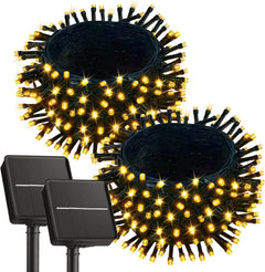 92Ft Solar String Lights - 240 LED Waterproof Outdoor Lights