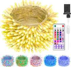 33FT Color Changing String Lights - 100 LED with Remote