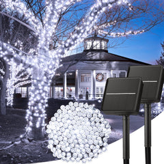 Solar Powered String Lights - 80 FT, 200 LED, 8 Modes, Waterproof