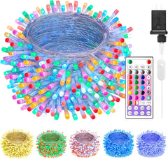 Color Changing String Lights, 66 FT, 200 LED with Remote
