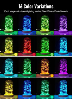 Color Changing Fairy Lights with Remote - 33ft USB