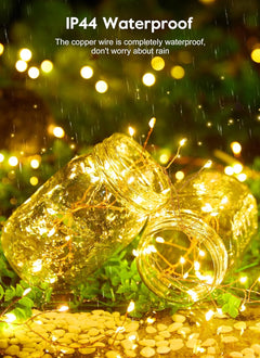 USB Twinkle Fairy Lights - 5 FT, 100 LEDs, Remote Control