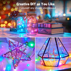 Multicolored Fairy Lights - 40 FT, 120 LED, Waterproof