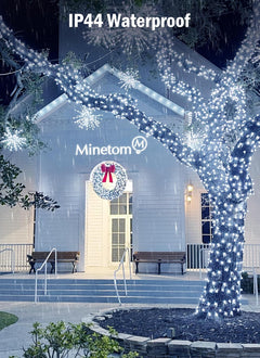 Battery Operated String Lights, 17 FT, 50 LED, Waterproof with Timer