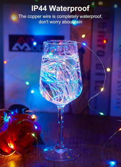 Battery Operated Fairy Lights - 33 FT, 100 LED, Multicolor, Waterproof
