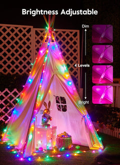 Pastel String Lights USB Operated, 39FT 100 LED with Remote & Timer