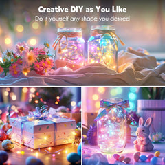 Easter Fairy Lights - 33ft Waterproof String Lights