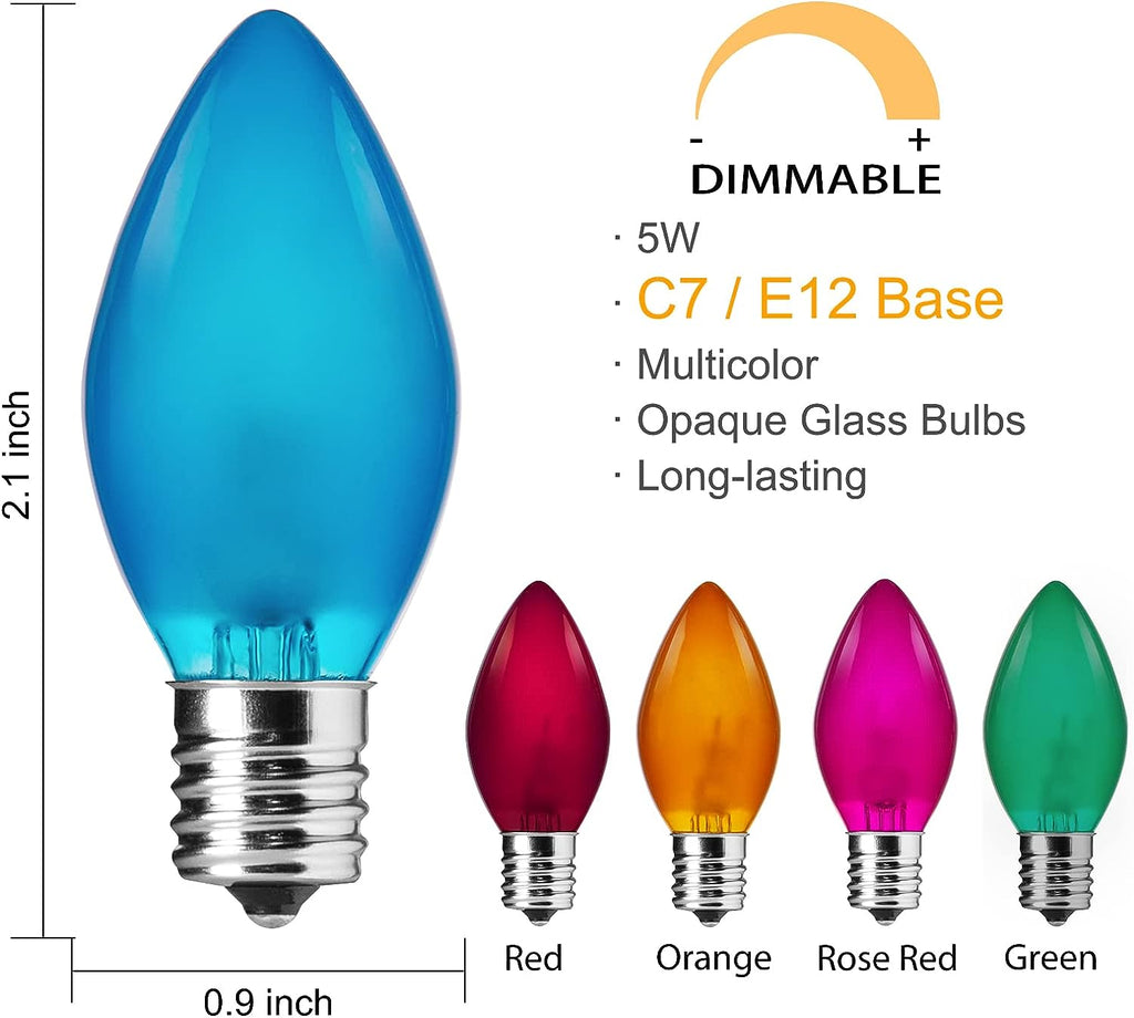 25 Count / Frosted Multicolor