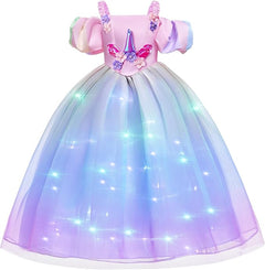 Light Up Princess Dress for Girls - Halloween Costume