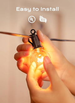 G40 5W 120V Globe Incandescent Glass Bulbs