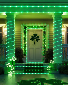 Solar Rope Lights - 39 FT, 100 LED, Waterproof, Multicolor