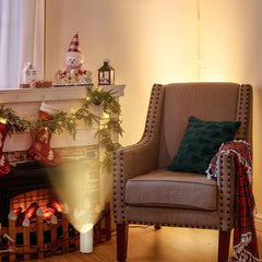 LED Spotlights - 2 Pack Uplighting Floor Can Lights with Remote