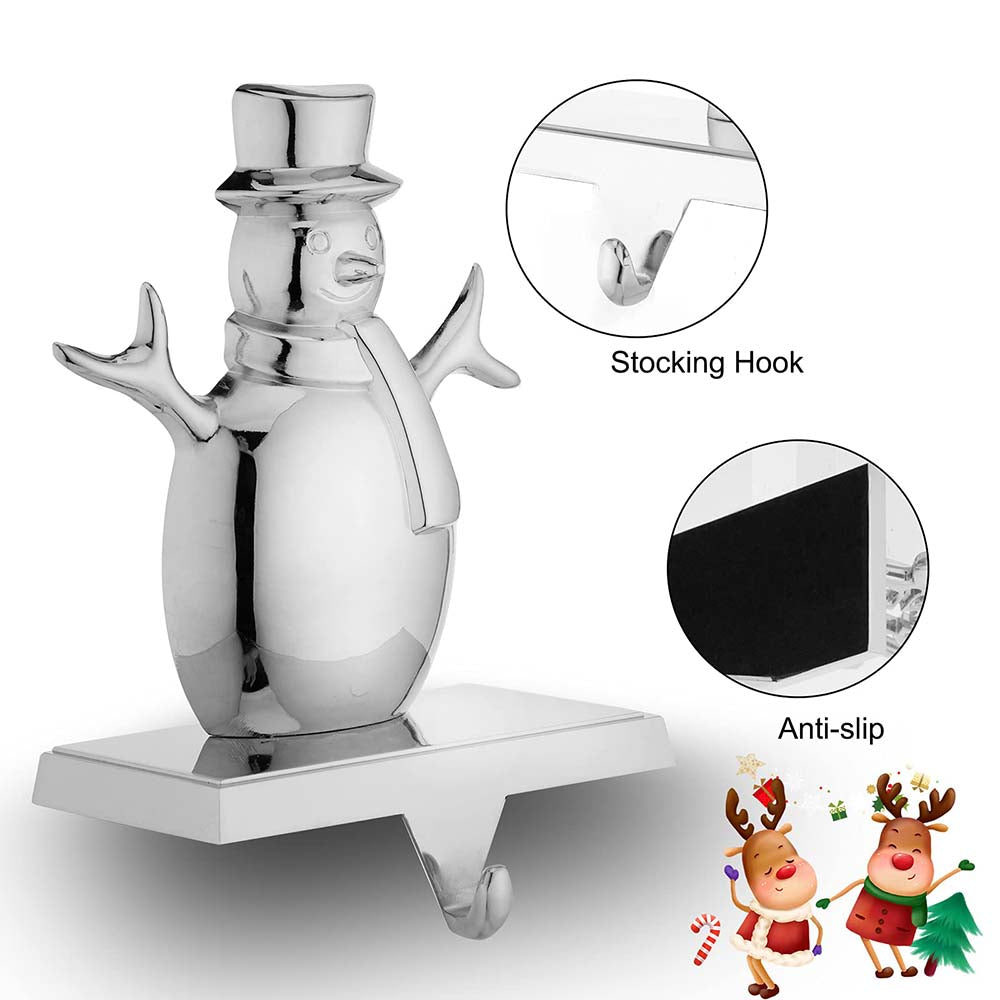 1 x 4 Pack / Reindeer & Snowflake & Snowman & Pine Tree