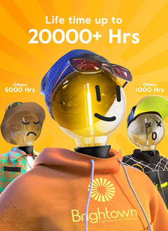 Outdoor String Lights with Remote - 28Ft Waterproof Patio Lights