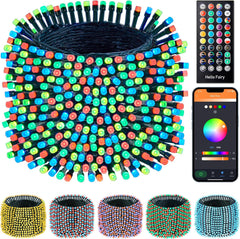 Color Changing Christmas Lights - 165Ft, 500 LED Smart String Lights