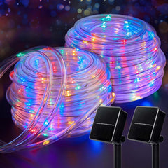 Solar Rope Lights - 39FT, 100LED Outdoor Solar String Lights