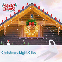 50 Pack of Christmas Light Clips for C7 C9 Lights