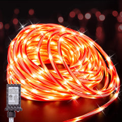 99 FT Candy Cane Christmas Lights - 600 LED Rope Lights