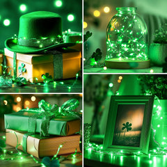 Battery Operated Fairy Lights, 5 Pack, 7 FT, 20 LED with Timer