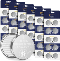 CR2032 Lithium Coin Cell Batteries - 60 Count