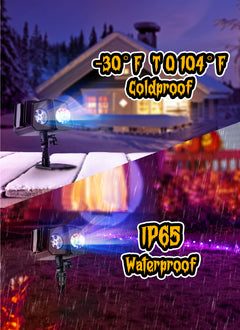 Halloween Projector Lights, 26 HD Effects