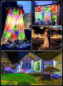 Battery Operated Fairy Lights - 33 FT, 100 LED, Multicolor, Waterproof