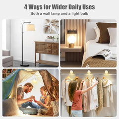 Rechargeable Light Bulb with Remote and Timer - Dimmable