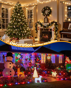 Commercial 250FT/500FT C9/E17 Christmas Light Sockets Set Spool, C9 String Light Stringer 12" Spacing Green Wire