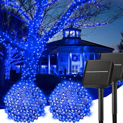 Solar String Lights - 40 FT, 100 LED, Waterproof, Multicolor