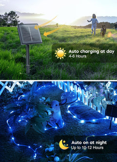 Solar Rope Lights - 39FT, 100LED Outdoor Solar String Lights