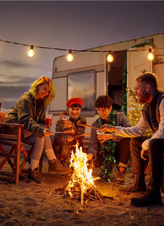 G40 1W 120V Globe LED Light Bulbs, Warm White