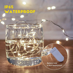 24 Pack Battery Operated Fairy Lights - 7Ft 20 LED Mini String Lights
