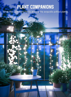 66FT 200 LED String Lights - Waterproof Fairy Lights with 8 Modes