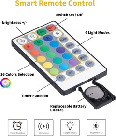 Color Changing Rope Lights - 33FT, 16 Colors