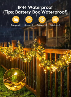 Battery Operated Fairy Lights - 5ft 60 LEDs, Remote