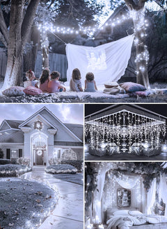 Battery Operated Fairy Lights - 5ft 60 LEDs, Remote