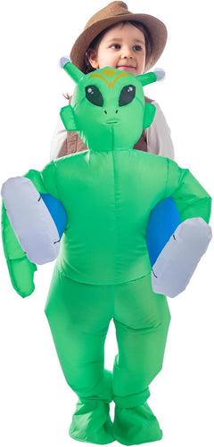 Inflatable Alien Costume for Kids - Ages 4-8