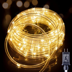 65ft 200 LED Outdoor Rope String Lights - Warm White