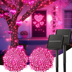 Solar String Lights Outdoor - 80FT 200 LED, 8 Modes, Waterproof