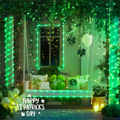 2 Pack Battery Operated Christmas Lights - 66FT 200 LED Rope Lights