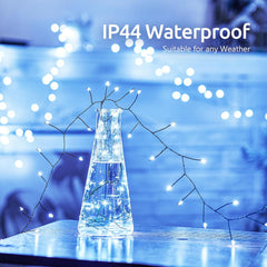 Battery Operated Fairy Lights - 10FT, 120LED, Green Wire