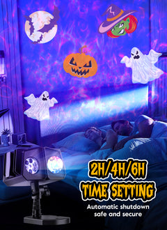 Halloween Projector Lights, 26 HD Effects