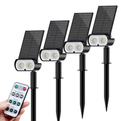 4 Pack / 3 Colors / Remote