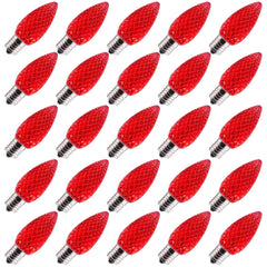 C9 Christmas Lights LED Strawberry Bulbs