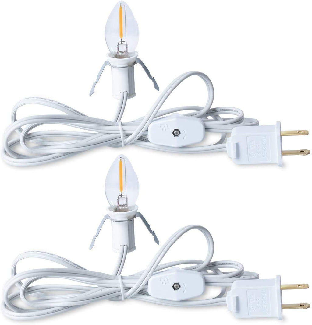 2 Pack / 6 Feet / Warm White