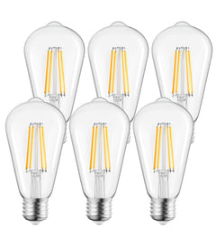 6 Count / LED Bulb / Warm White