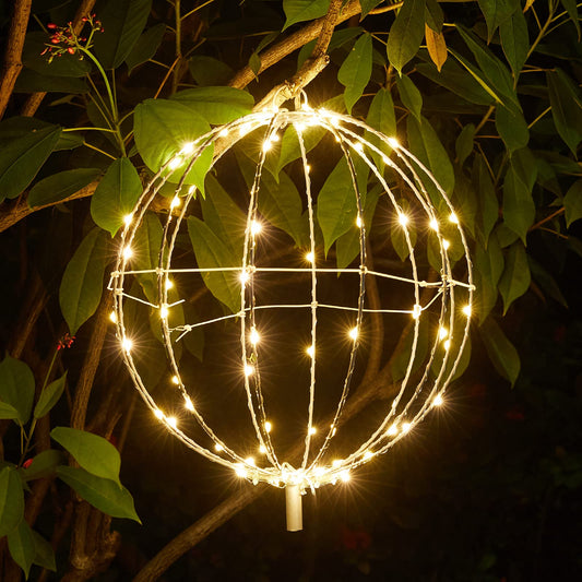 Christmas LED Starlight Sphere with Stake