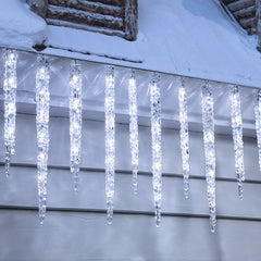 2 x 24.6 Feet / 20 Tubes / 100 LED / Cool White / Twinkle