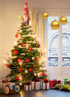 16 Inches / Gnome Tree / Warm White