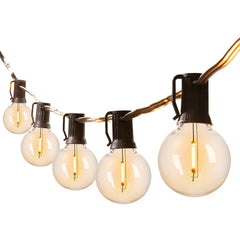 Solar G40 1W 3V Globe LED Light Bulbs, Warm White